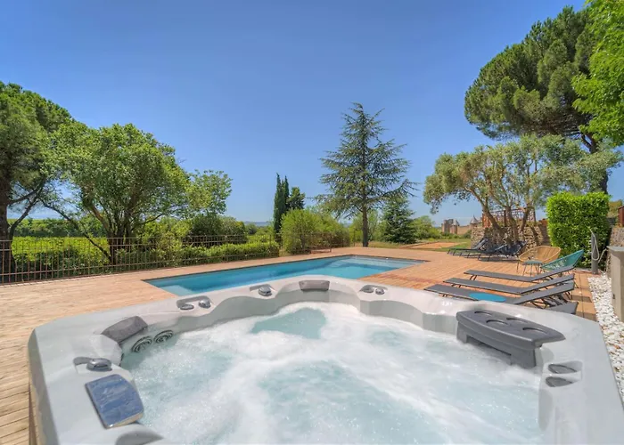 Villa L'écrin de la Cité, Grand Panorama à Carcassonne